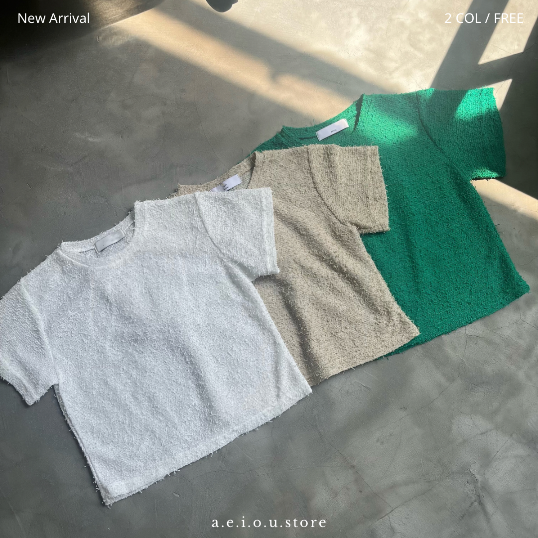 TP163- Soso Top | White | Yellow | Green