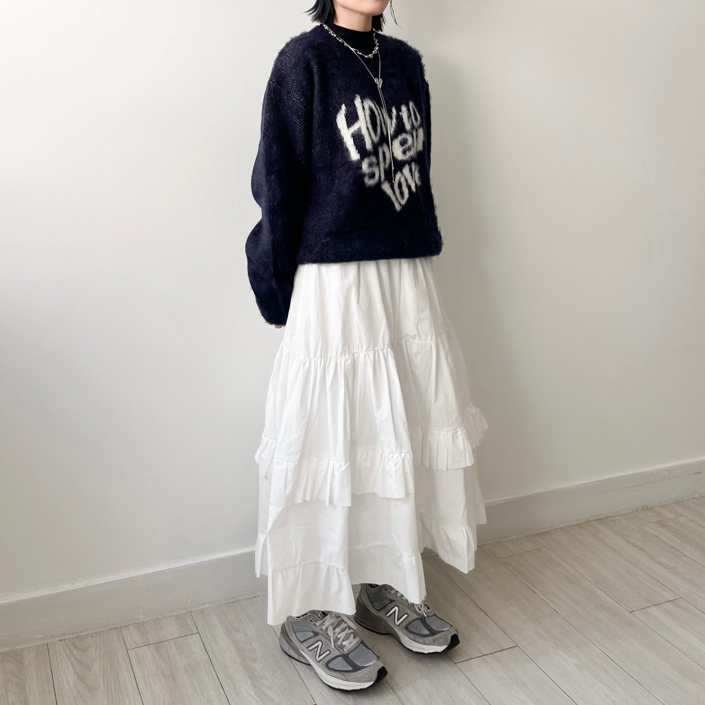 TP456- " HOW TO SPELL LOVE " Sweaters | Pink | Navy | Lime