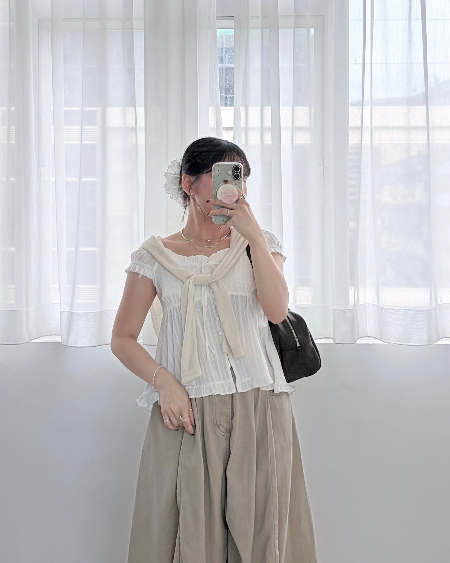 TP790- 薄薄Cardigan | Ivory | Lime | Black