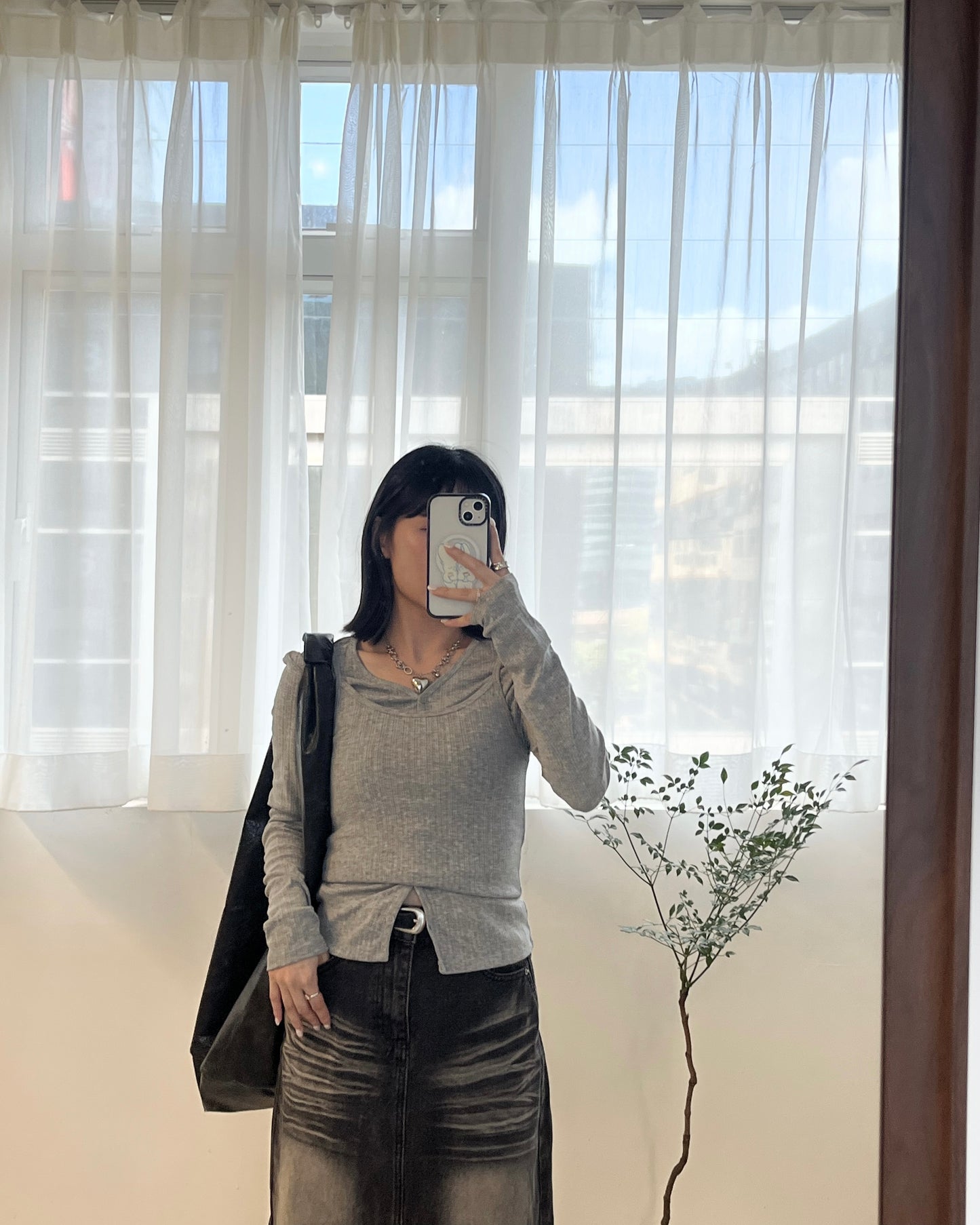 TP668- Vest and Cardigan 3 pcs Set | Grey | Brown | Black