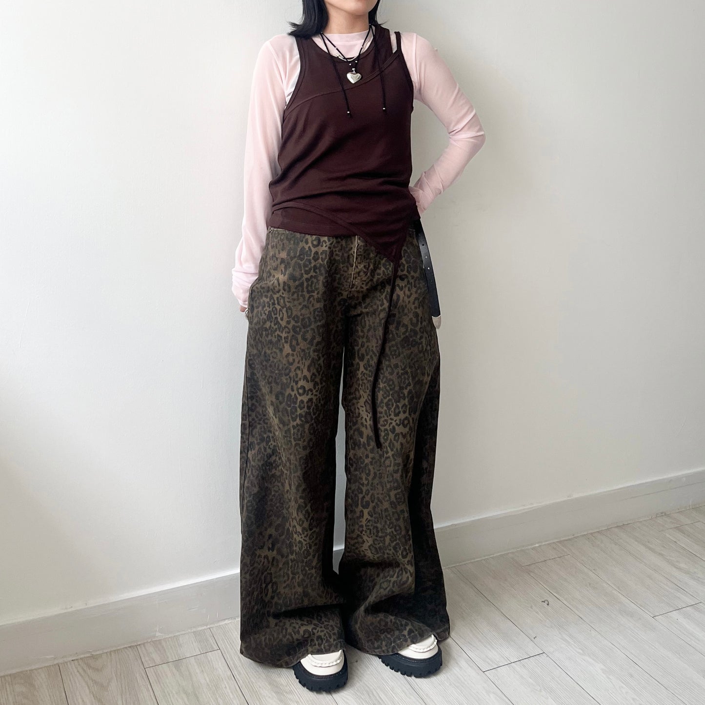 PT71- Leopard Pants | S / M