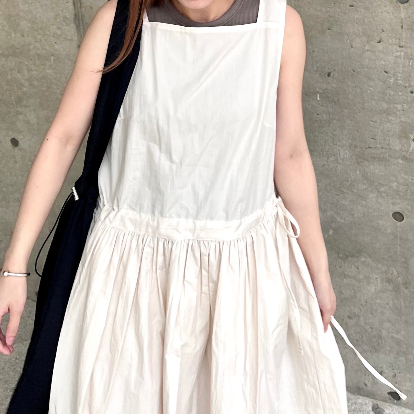 OP23- Beautiful Dress | Ivory | Black