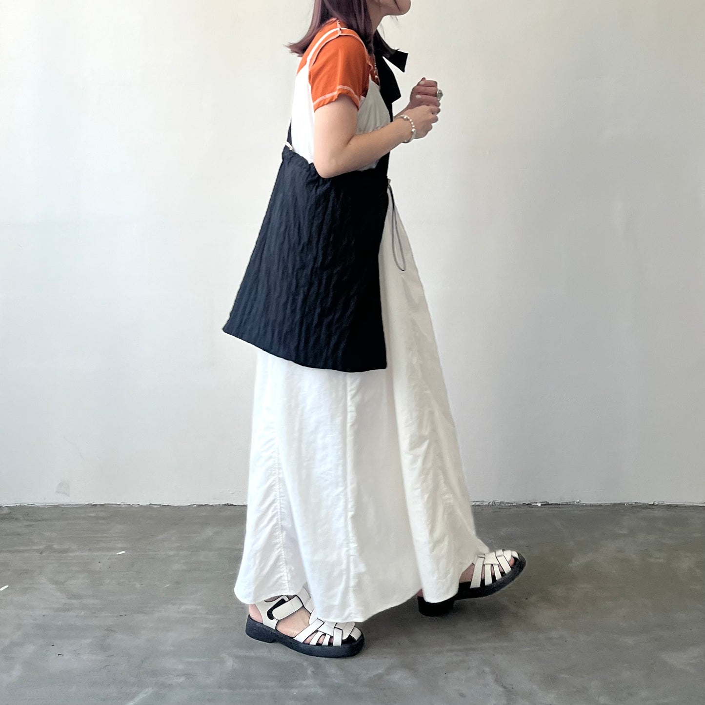 OP37- 2 Way Casual One Piece Dress | White | Khaki | Black