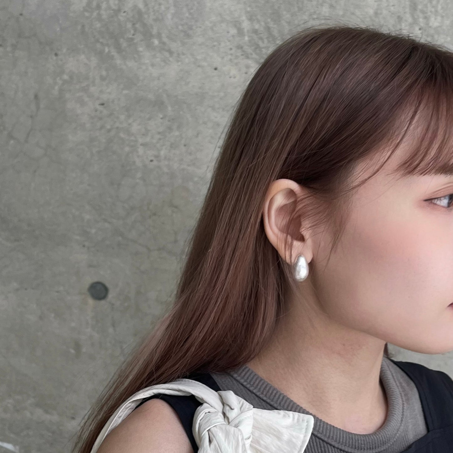 AC53- Water Drop Earring | Gold | Silver