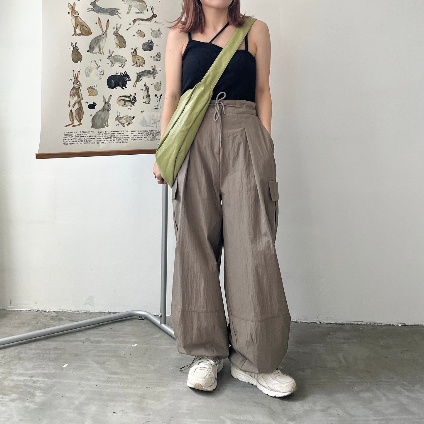 PT34- Cargo pants | Khaki | Grey