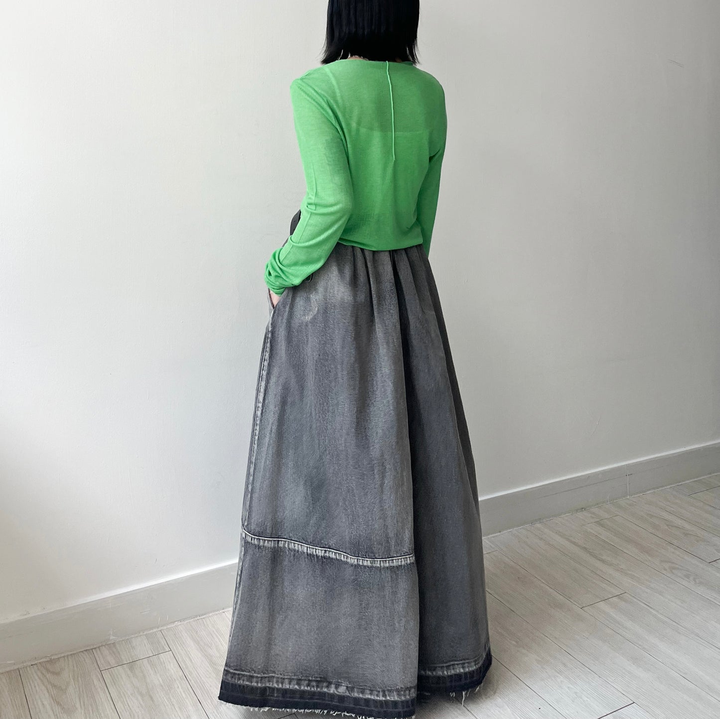 TP472- 6 Color Daily Top | Light Grey | Dark Charcoal | Butter | Purple | Green | Light Blue