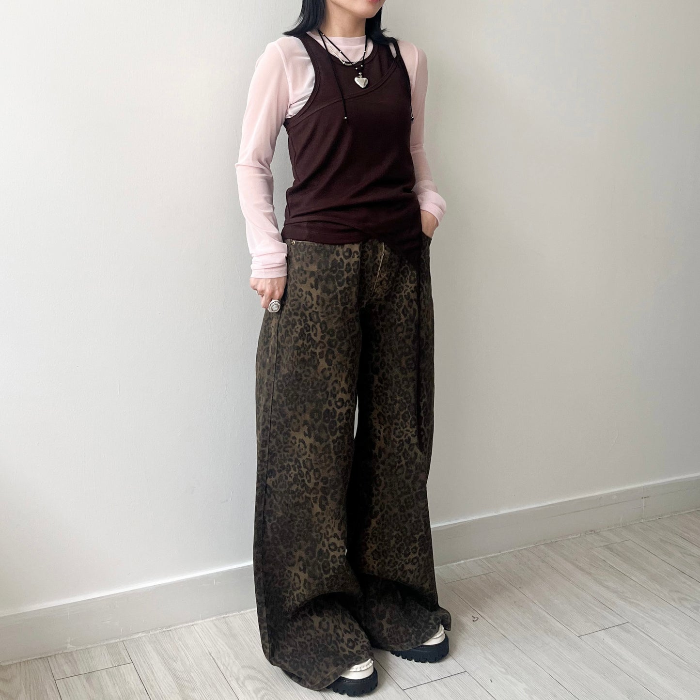 PT71- Leopard Pants | S / M