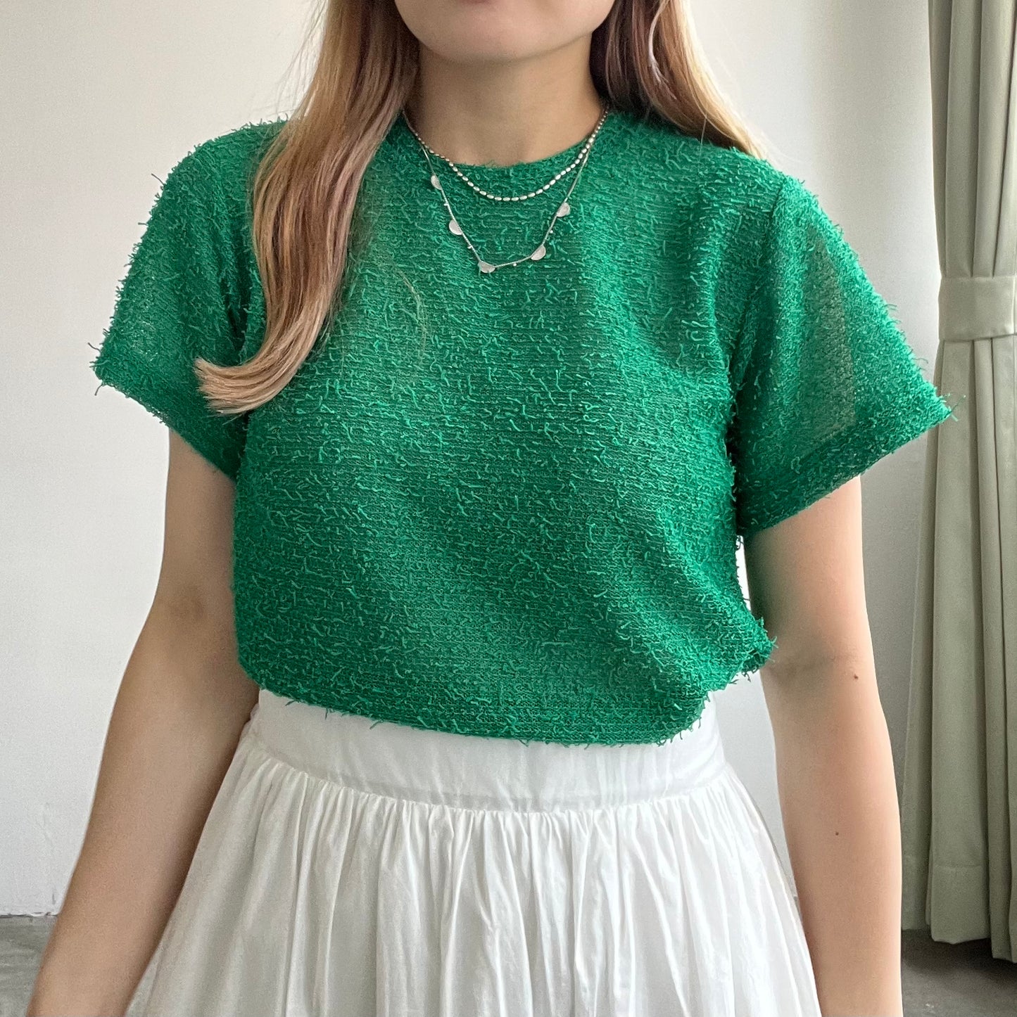 AC64- Half Circle Necklace