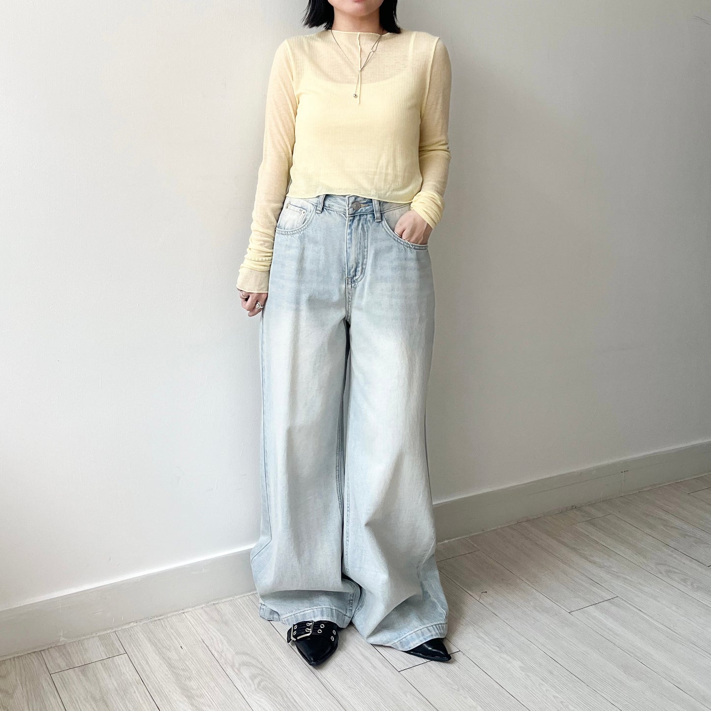 TP472- 6 Color Daily Top | Light Grey | Dark Charcoal | Butter | Purple | Green | Light Blue