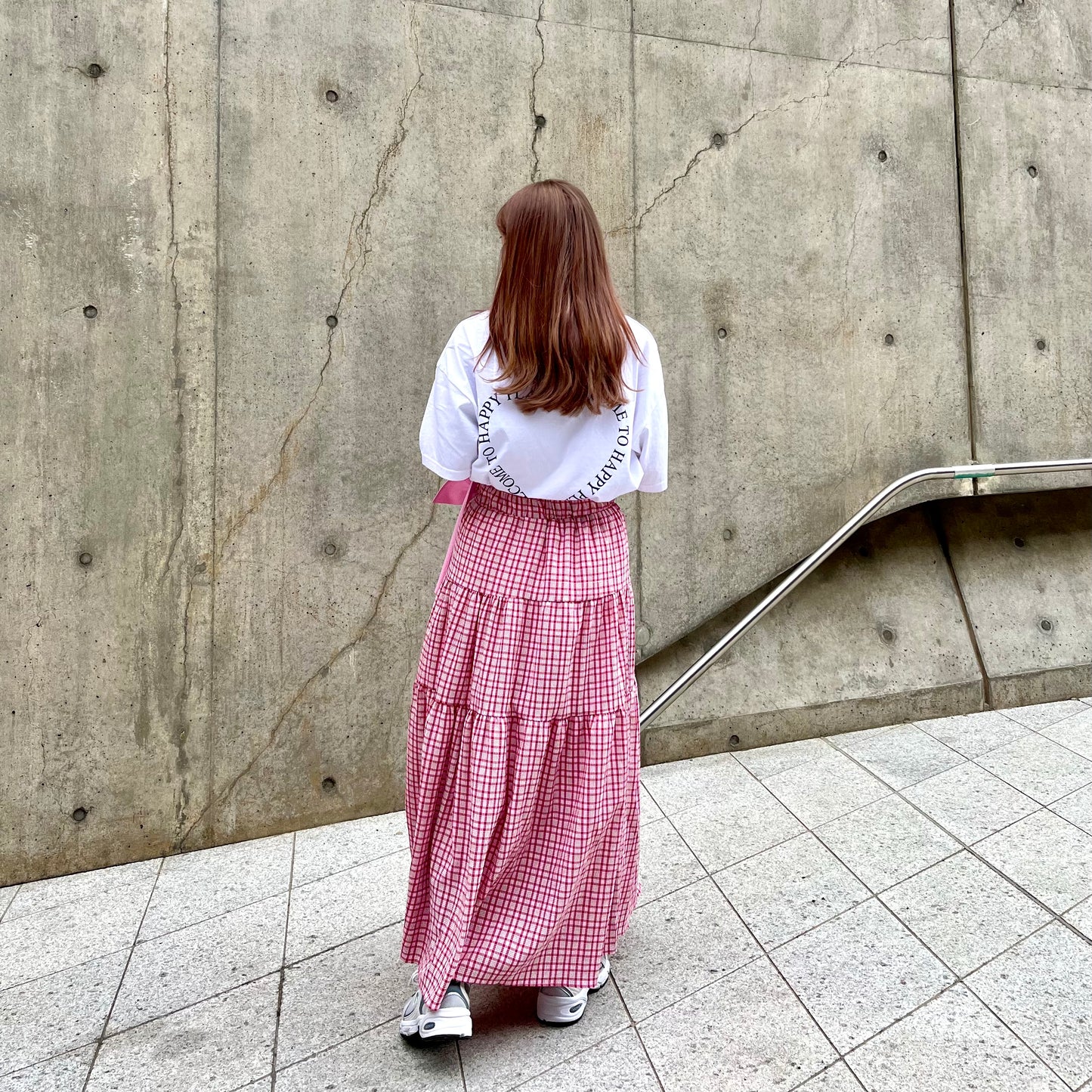 SK29 - Candy Color Checked Skirt | Pink | Blue | Green