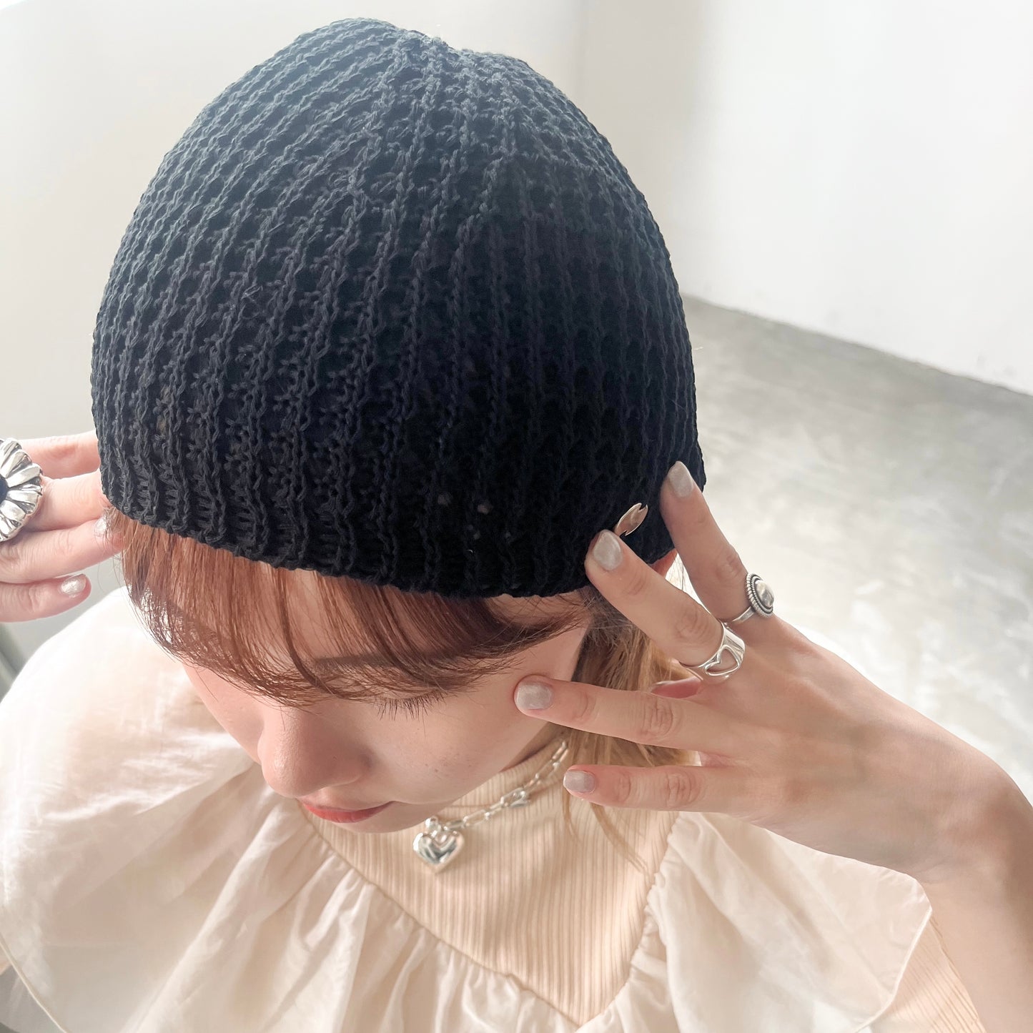 推薦必入手! H28- Beanie | Ivory | Black