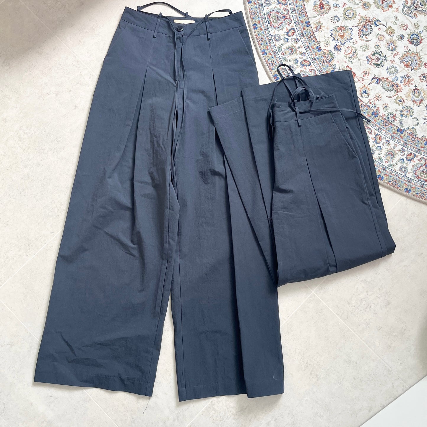 PT78- Beautiful Design Pants | Charcoal ( S / M ) ✨高質 不易皺布料