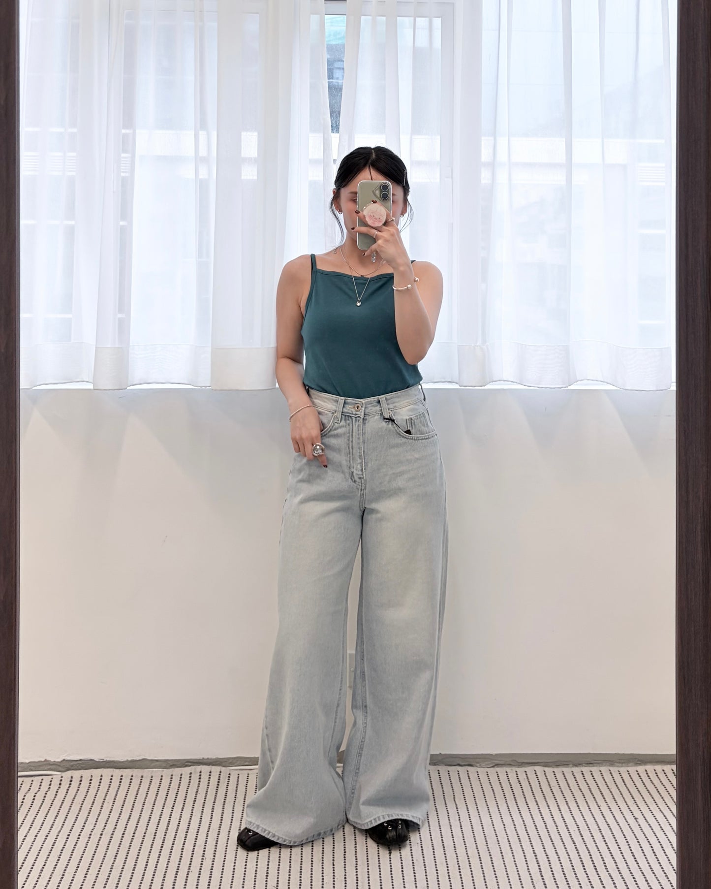 PT114- Light Blue Jeans ( S / M / L )