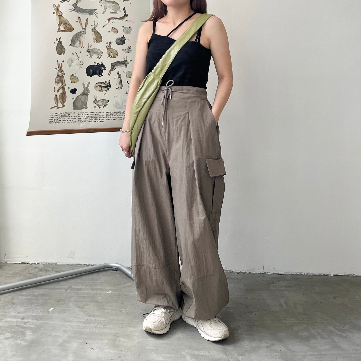 PT34- Cargo pants | Khaki | Grey