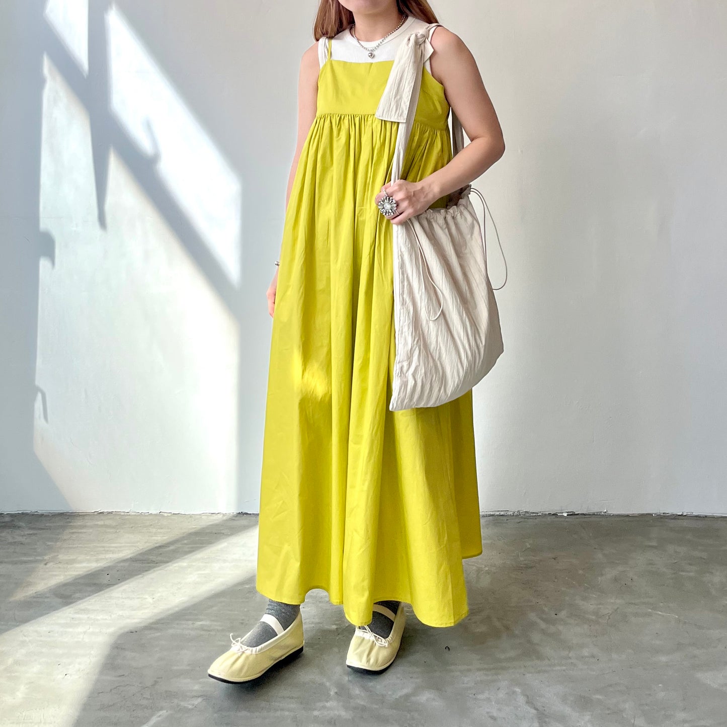 OP27- Straps One Piece Dress | White | Yellow | Black