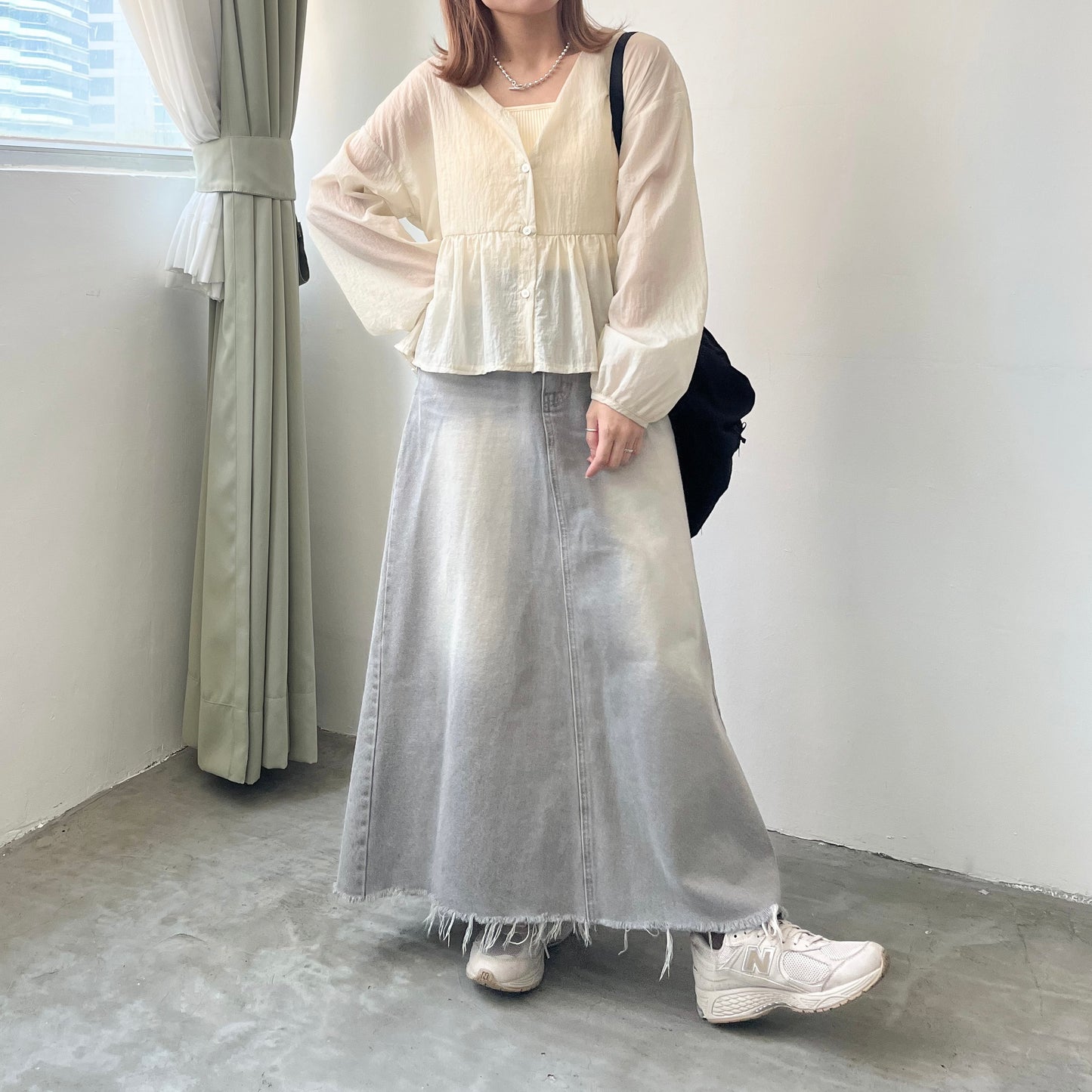 早鳥優惠 TP186- Jellyfish See-through Cardigan | White | Yellow | Grey