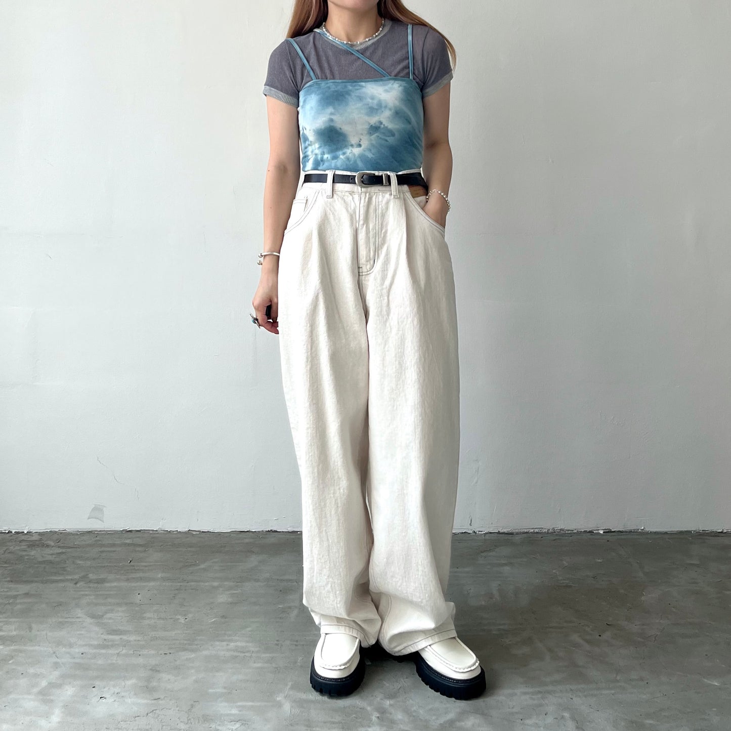 PT31- Linen Outline Beautiful Pants