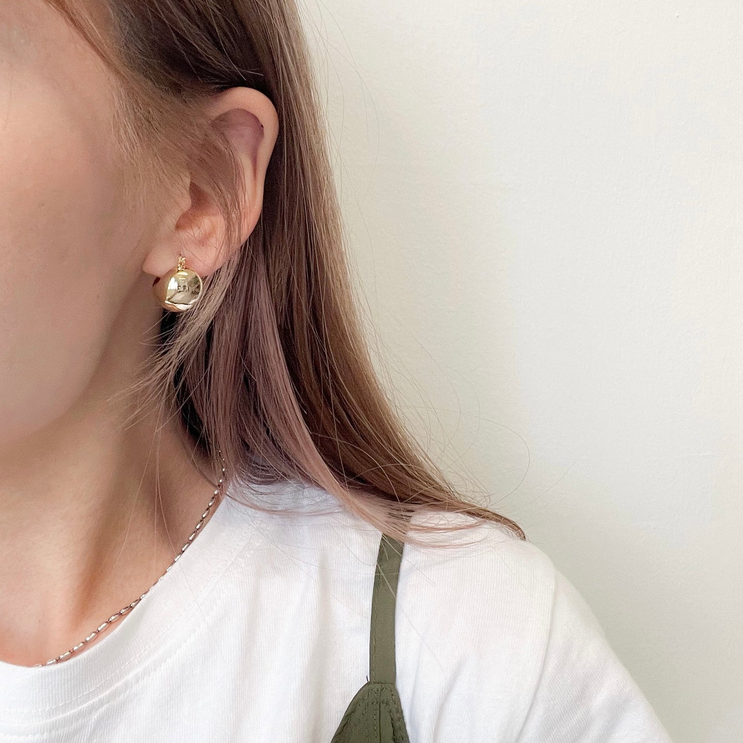 AC57- Big Ball Ball Earring