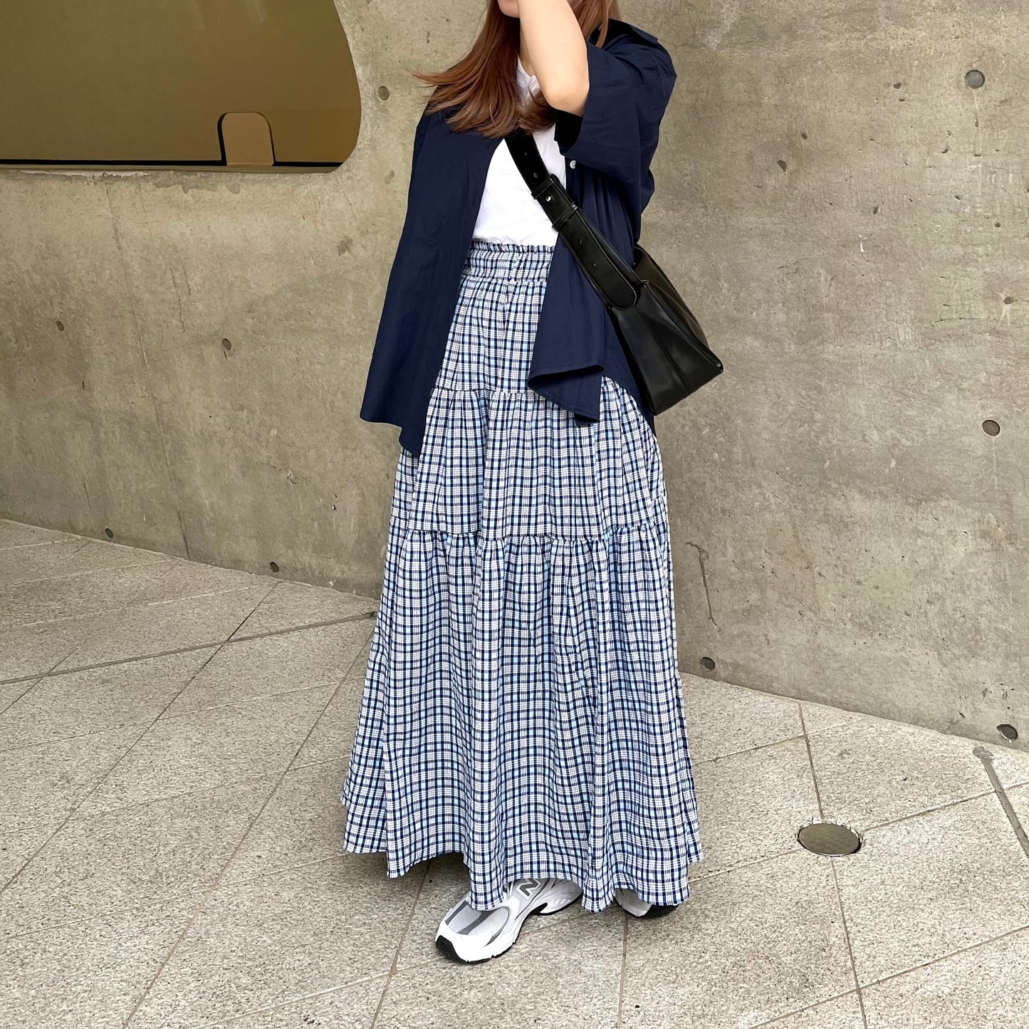 SK29 - Candy Color Checked Skirt | Pink | Blue | Green