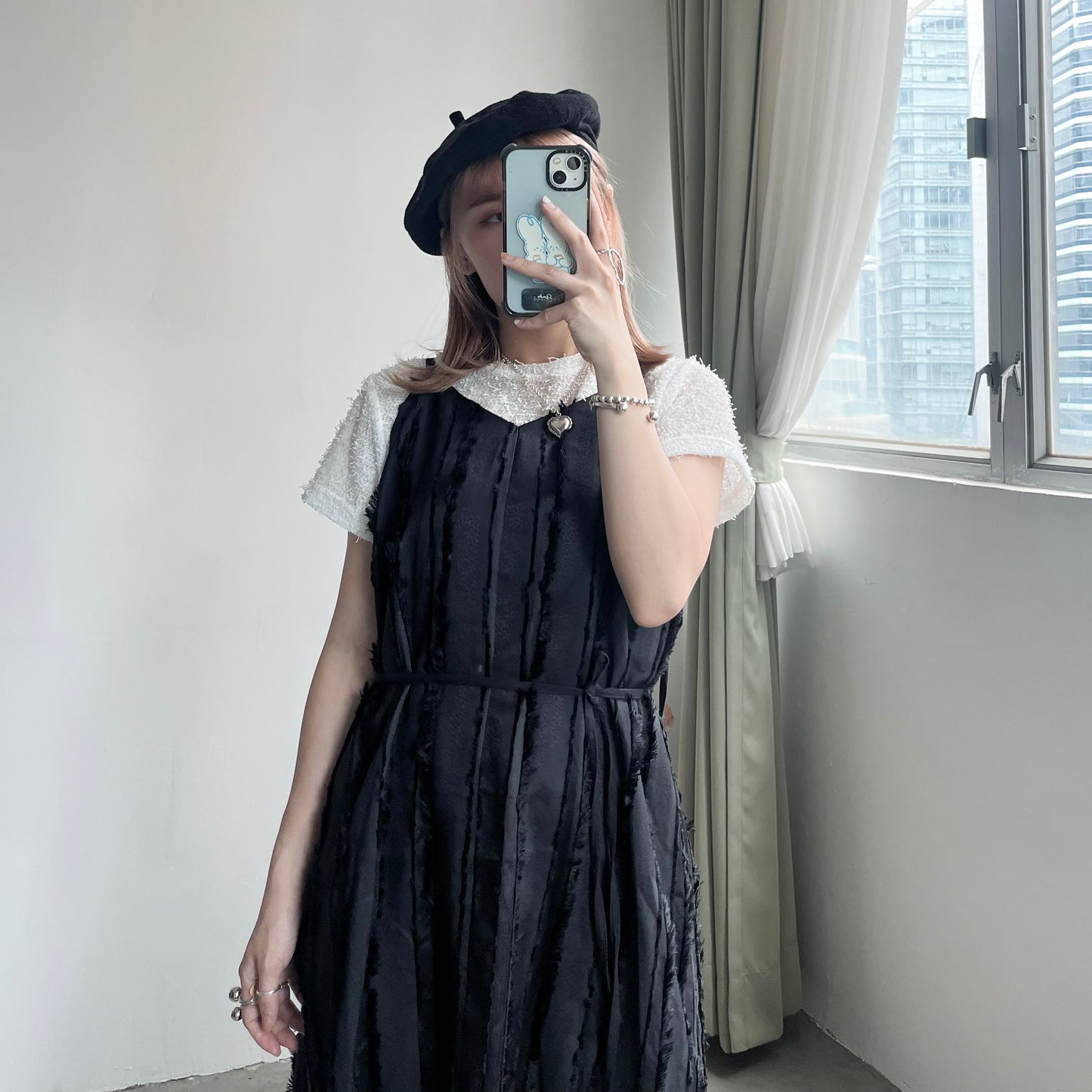 OP41- Soso One Piece Dress | Black