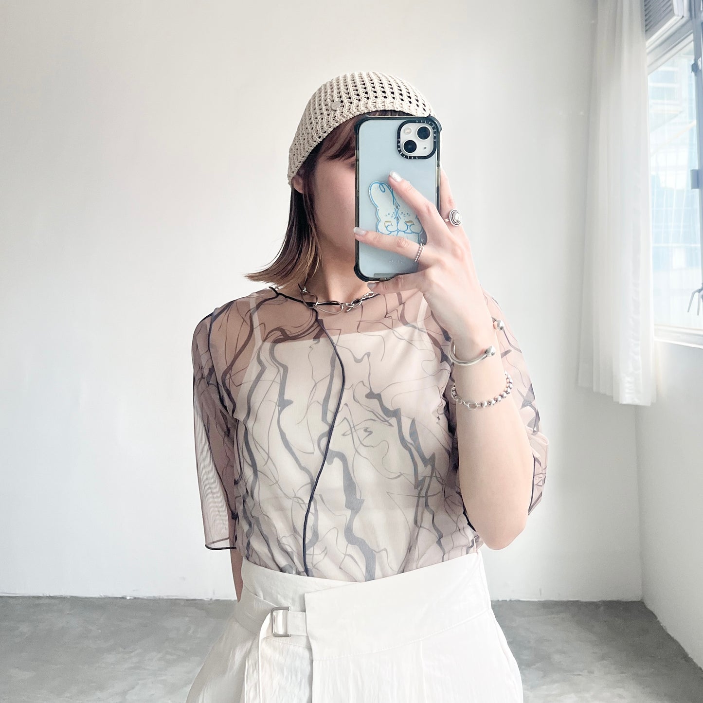 推薦必入手! H28- Beanie | Ivory | Black