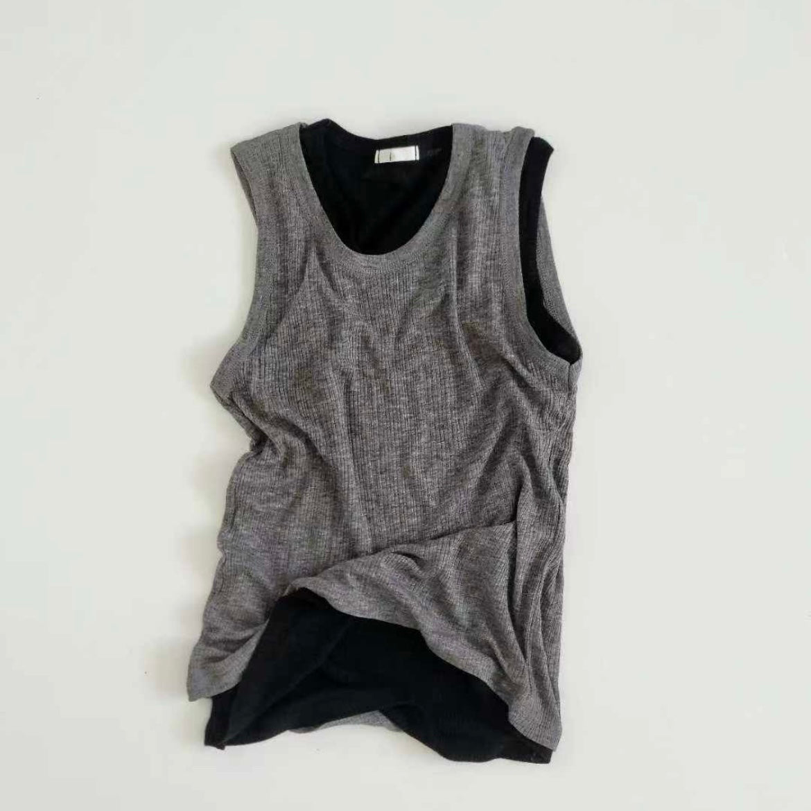 TP652- Cotton Basic Vest | Ivory | Camel | Grey | Black