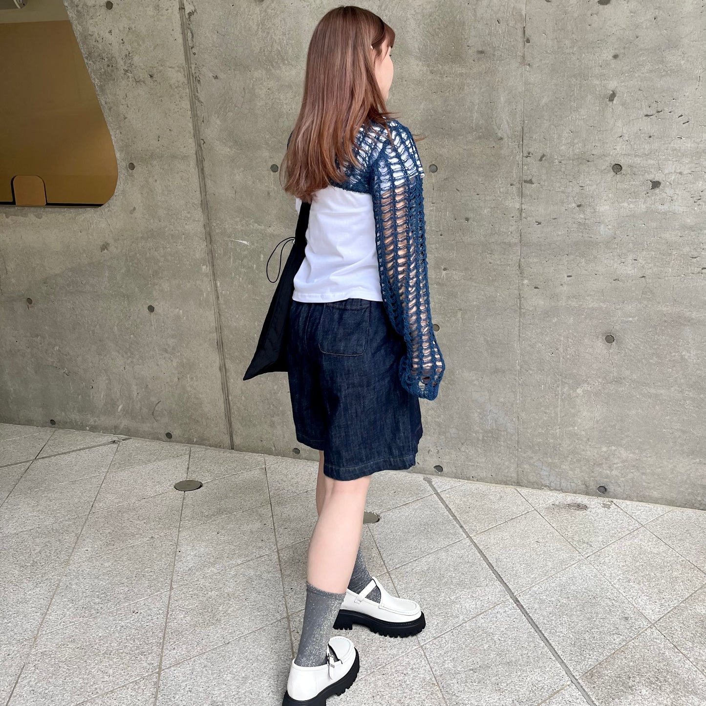 PT26- Indigo Short Denim Pants