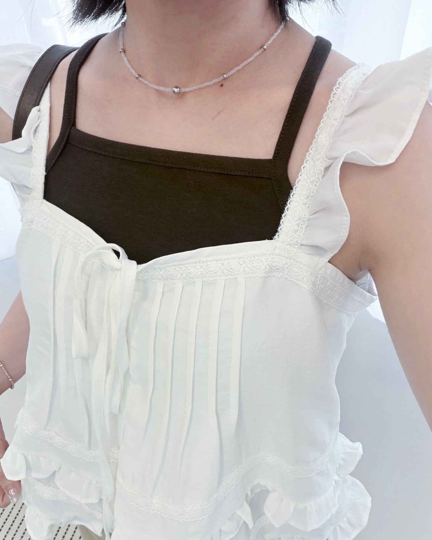 TP820- Cross Back Cotton Vest | White | Oatmeal | Brown | Blue | Camel | Black