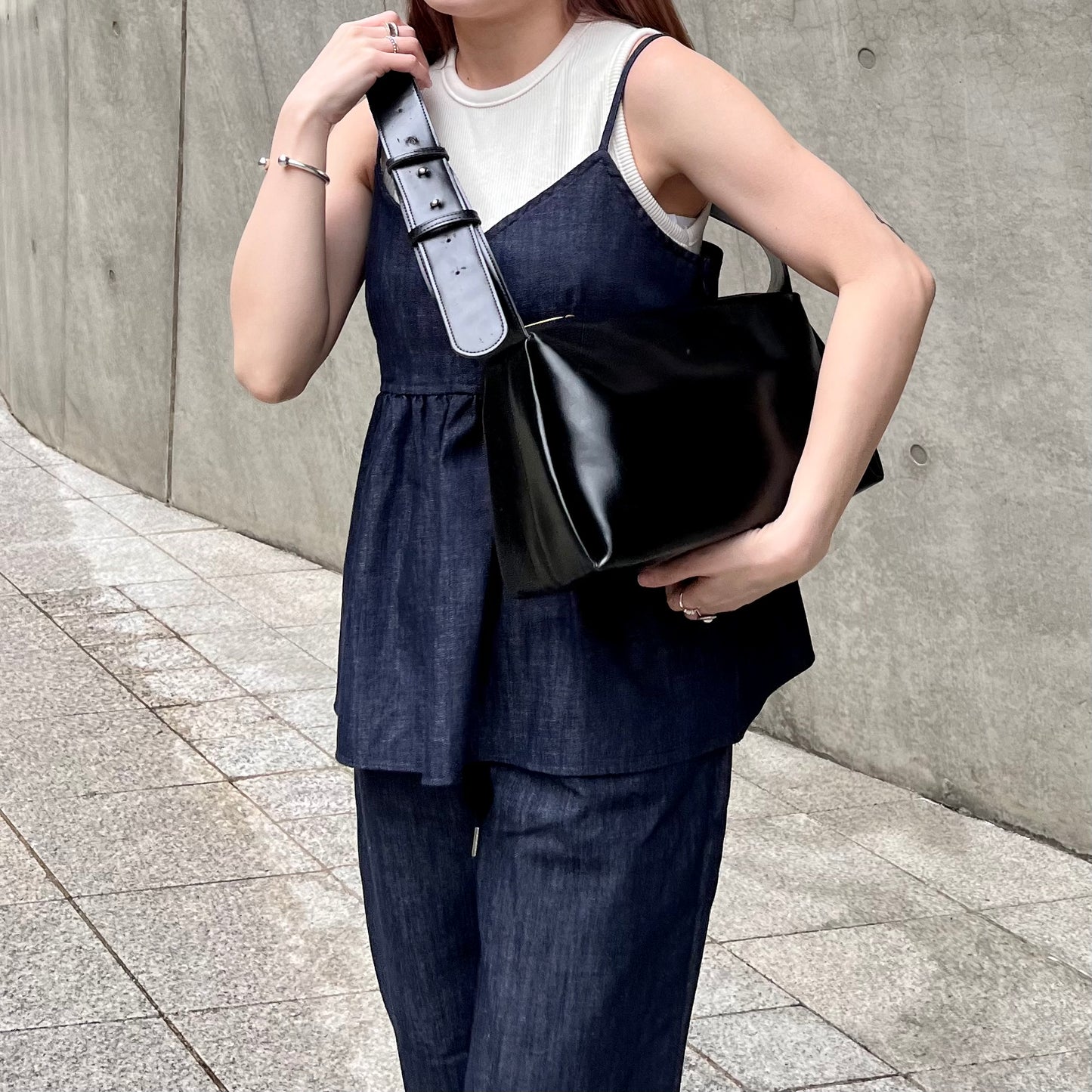TP139- Denim Camisole Top
