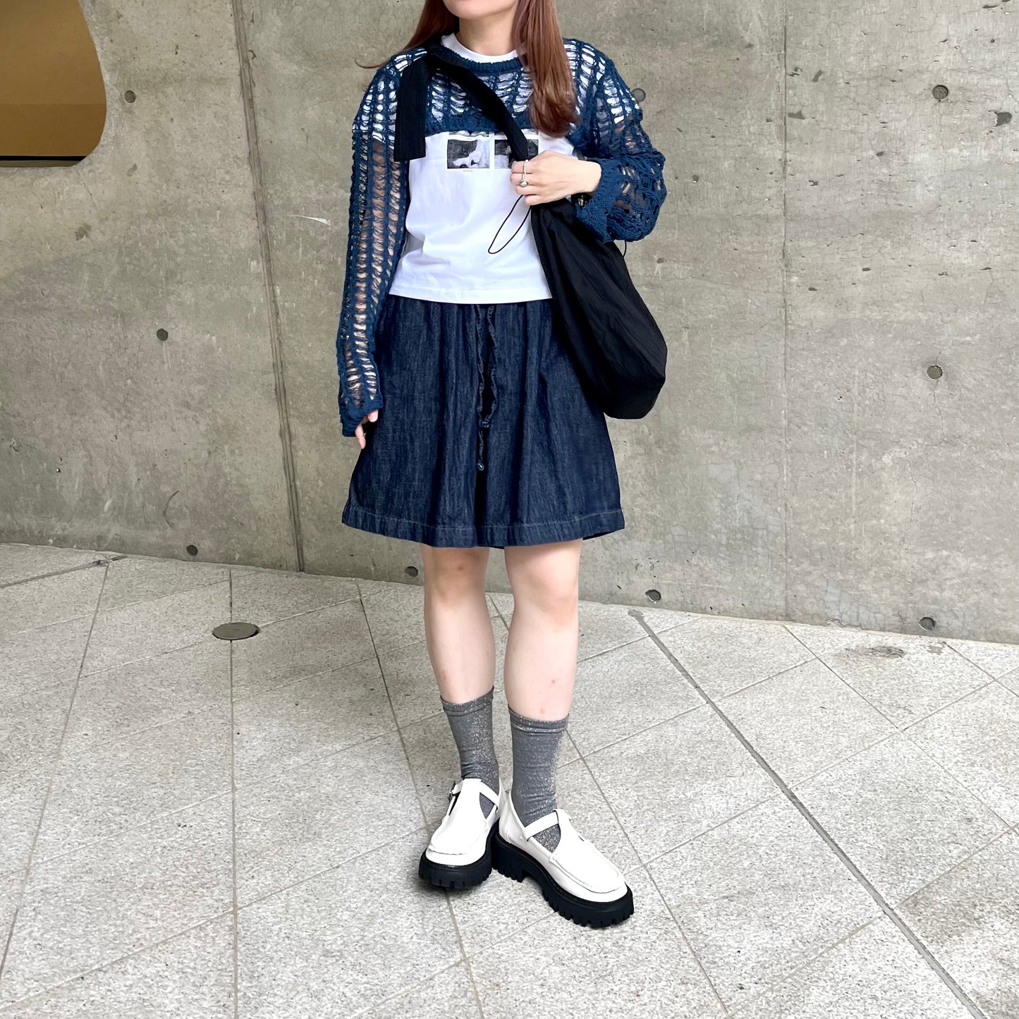 PT26- Indigo Short Denim Pants