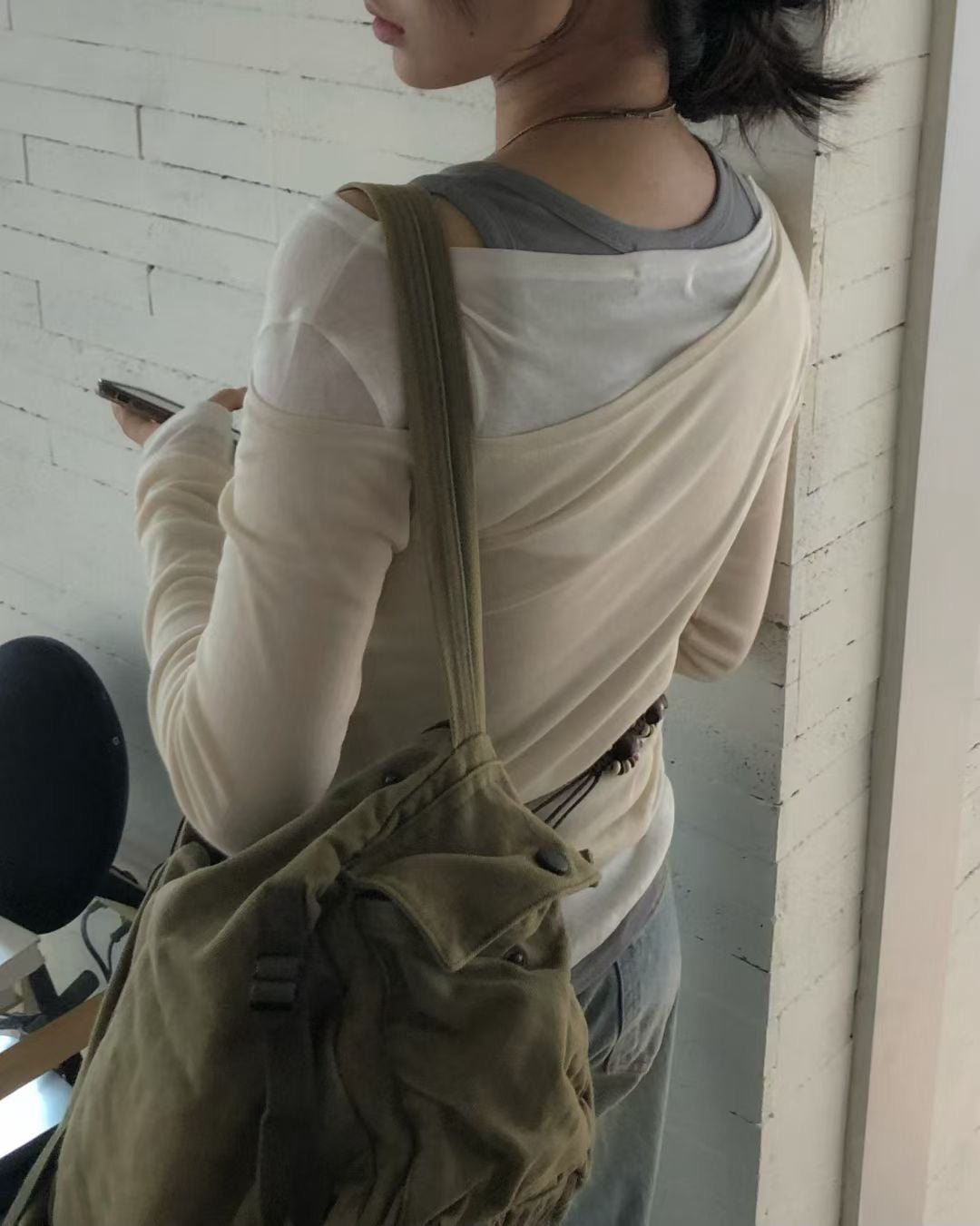 TP659- 3件裝Daily Top | Ivory | Grey | Deep Red