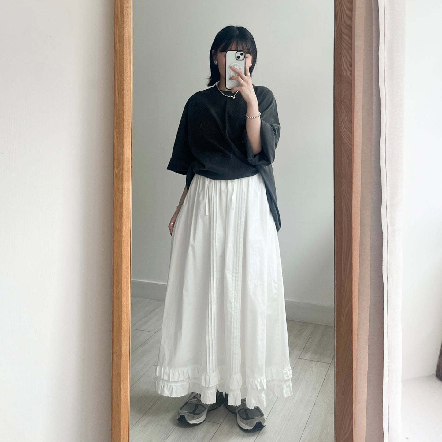 TP485- 芝麻街 UNISEX Big Tee | Charcoal