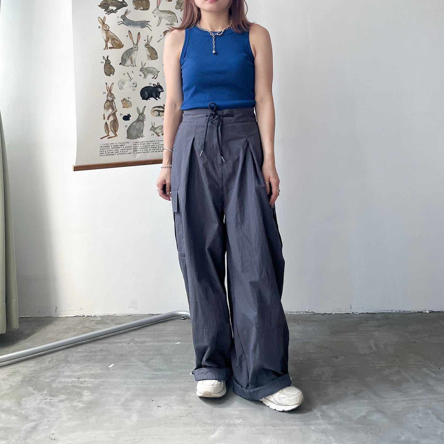 PT34- Cargo pants | Khaki | Grey