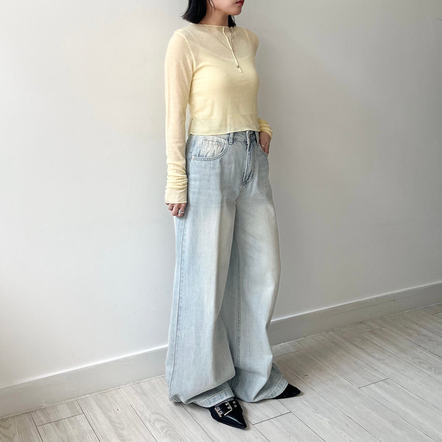 TP472- 6 Color Daily Top | Light Grey | Dark Charcoal | Butter | Purple | Green | Light Blue