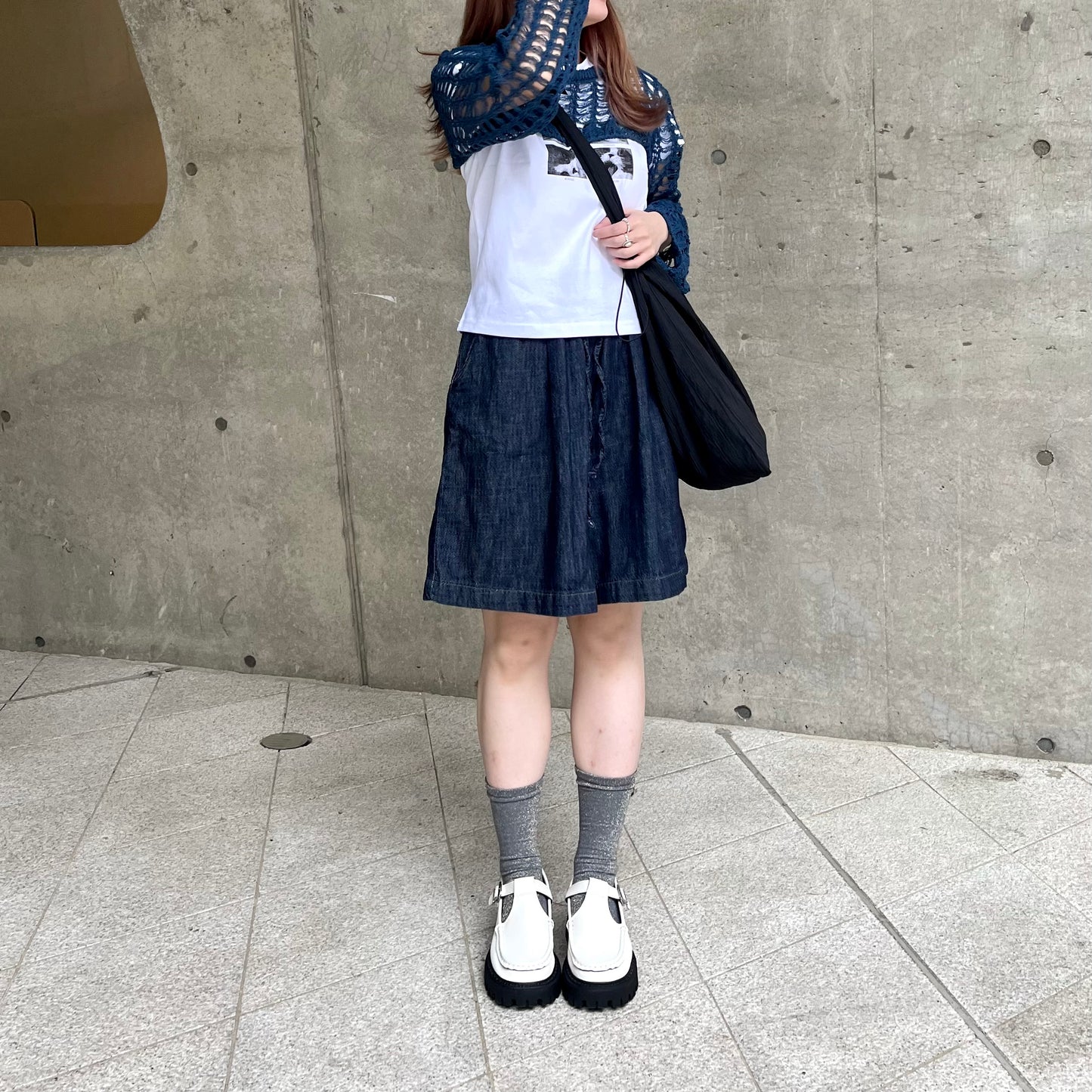 PT26- Indigo Short Denim Pants