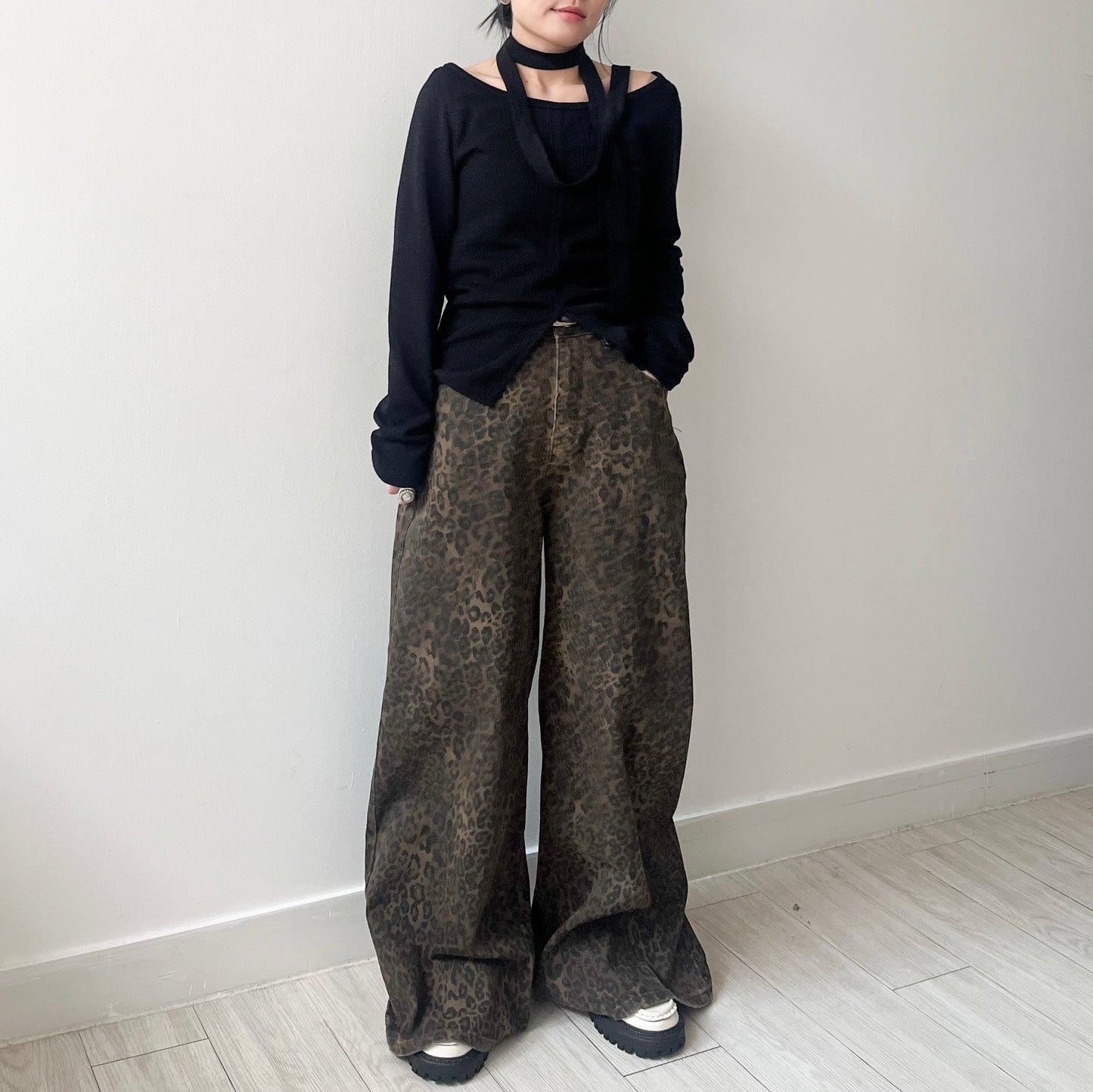 PT71- Leopard Pants | S / M