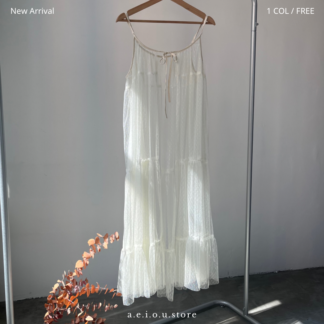 OP50- Dot Dot See-through OPS | Ivory