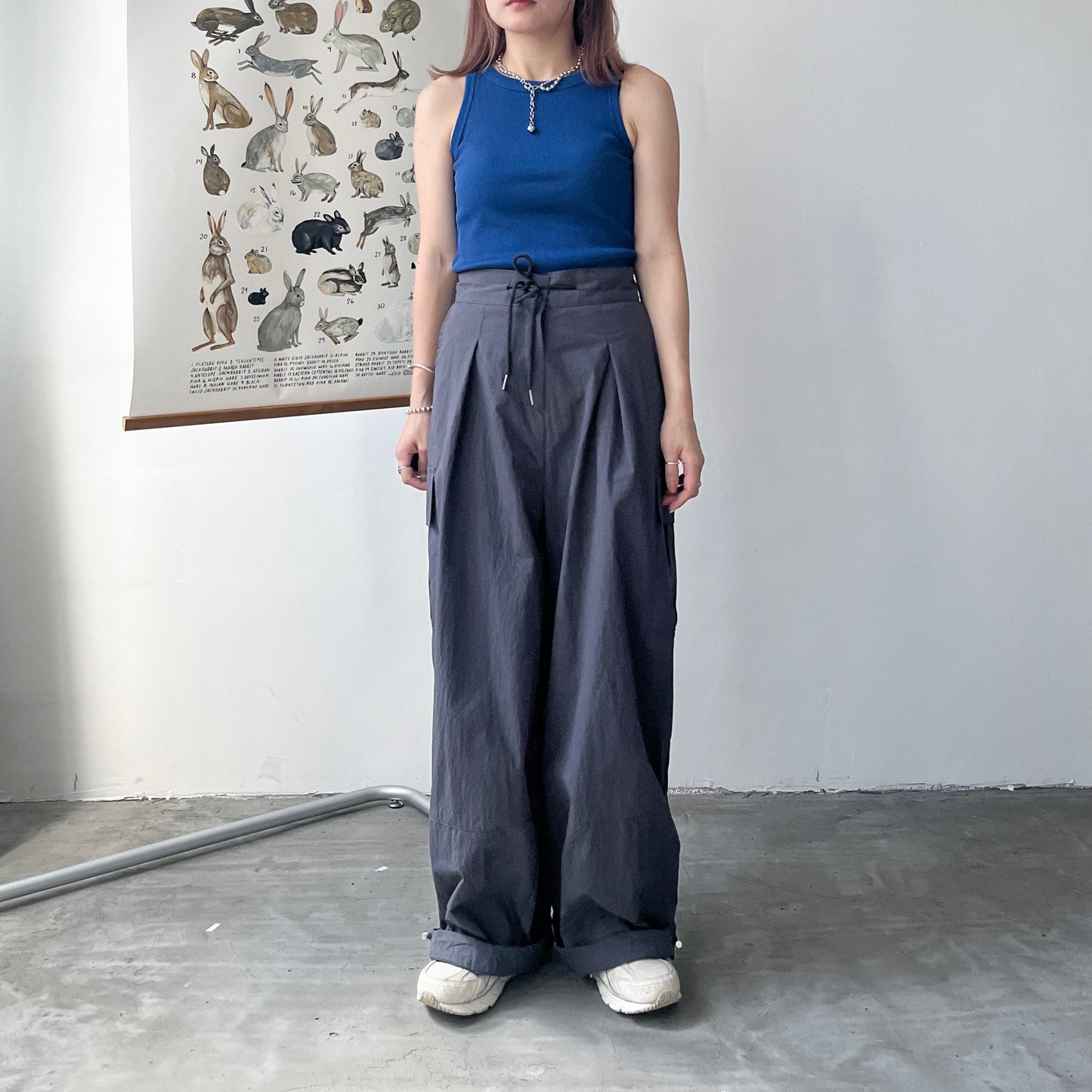 PT34- Cargo pants | Khaki | Grey
