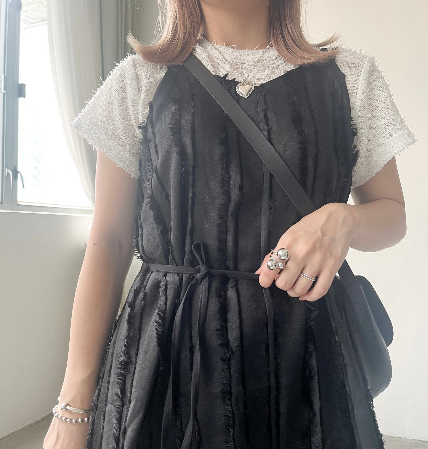 OP41- Soso One Piece Dress | Black