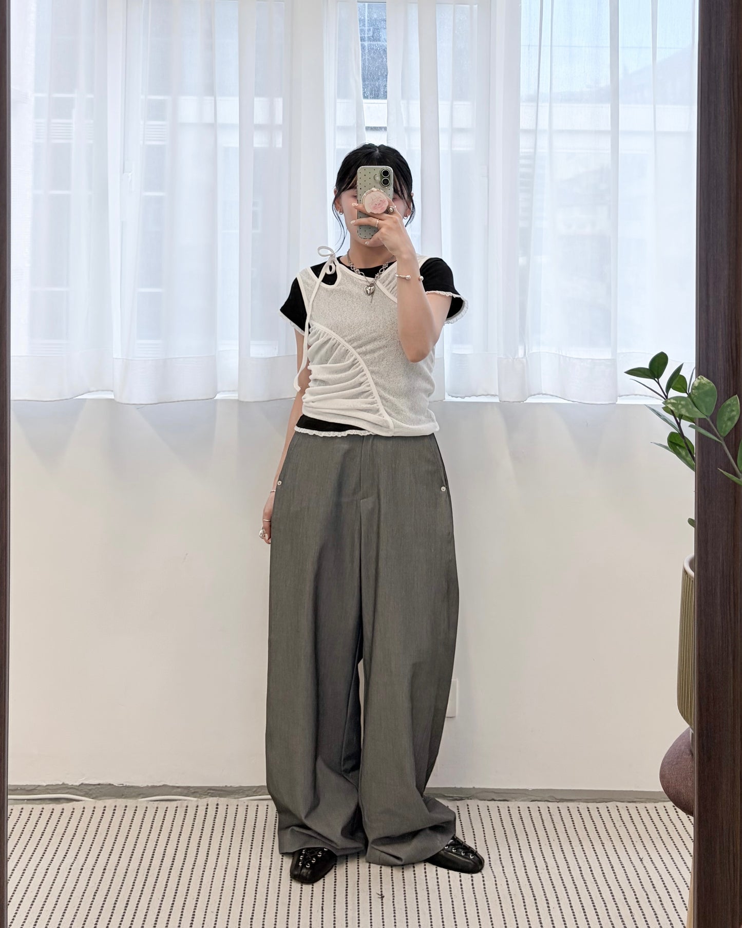 ( must have ! ) PT117- Design Trousers | Grey | Black