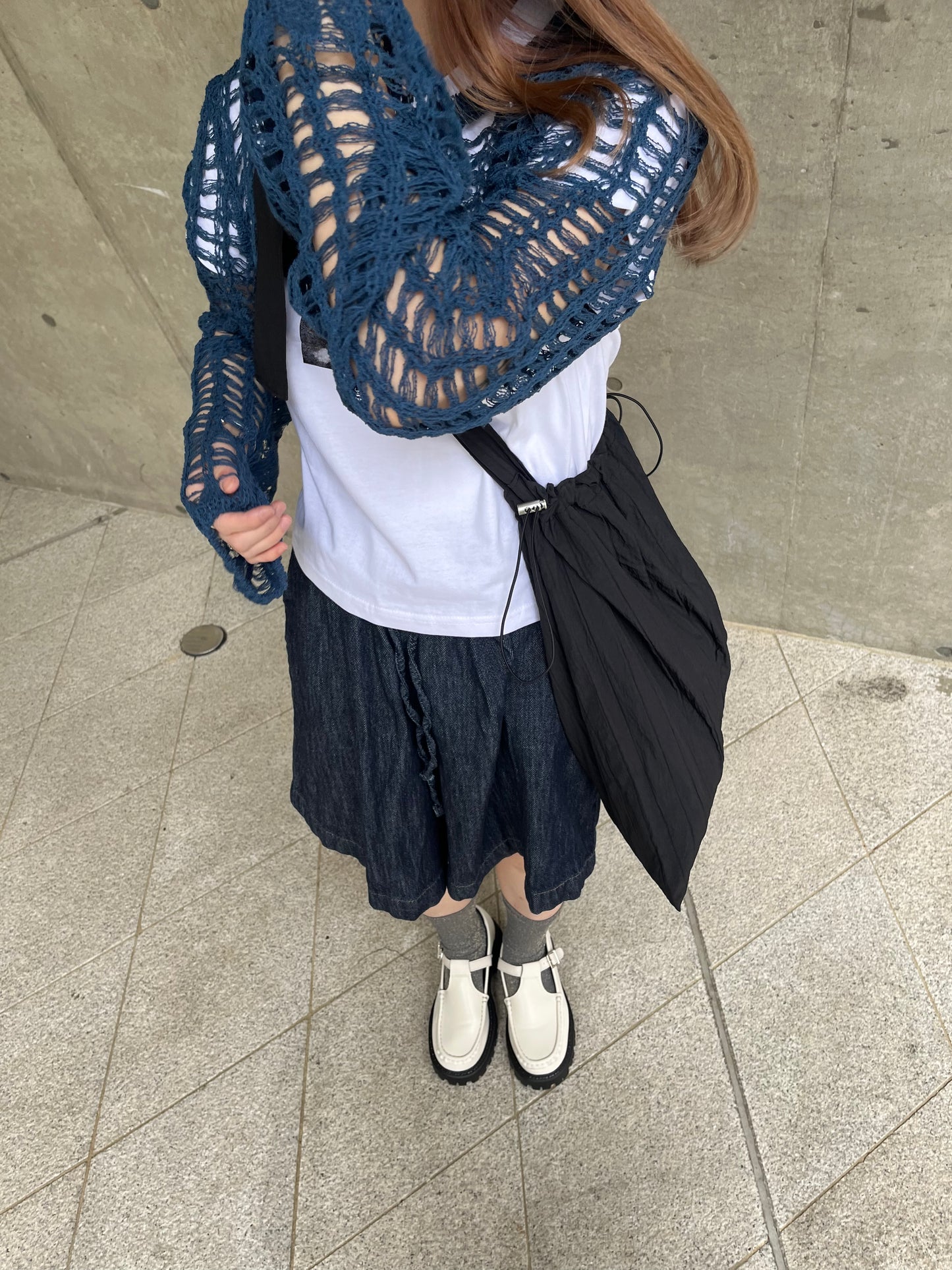 PT26- Indigo Short Denim Pants