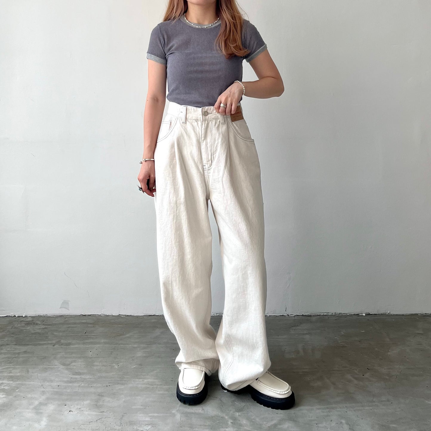 PT31- Linen Outline Beautiful Pants