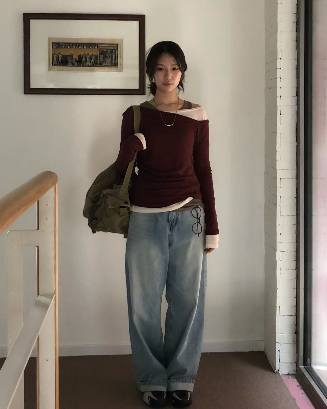TP659- 3件裝Daily Top | Ivory | Grey | Deep Red