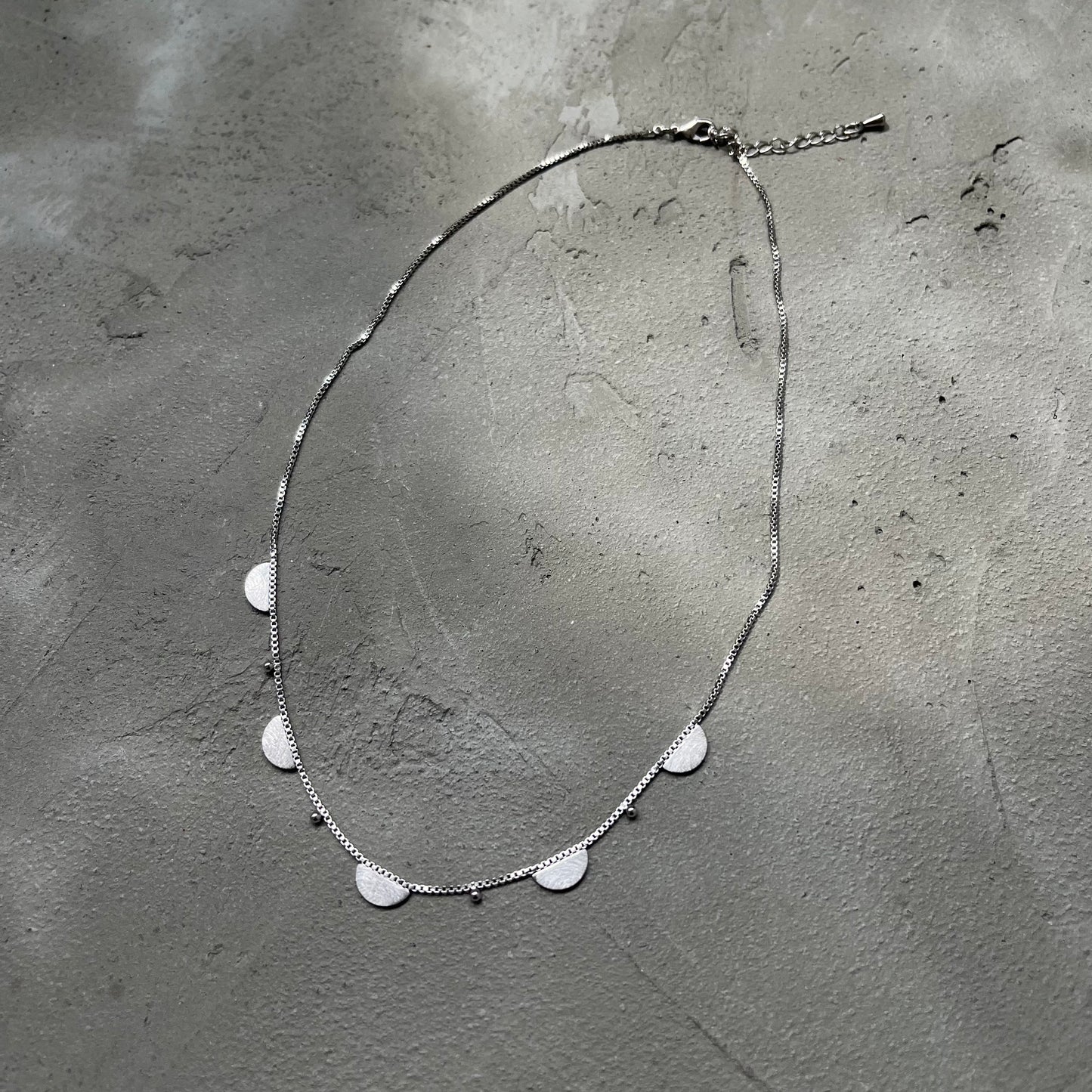 AC64- Half Circle Necklace
