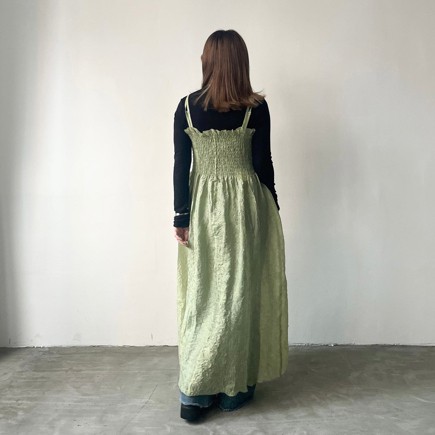 OP53- Washer sheer layer One Piece | White | Blue | Green | Black