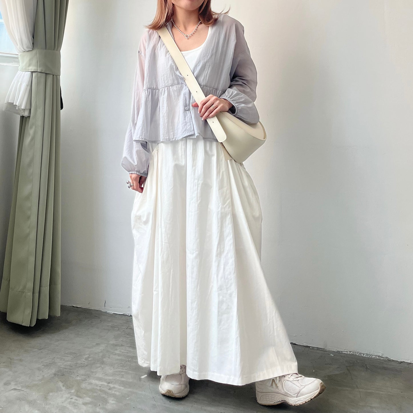 早鳥優惠 TP186- Jellyfish See-through Cardigan | White | Yellow | Grey