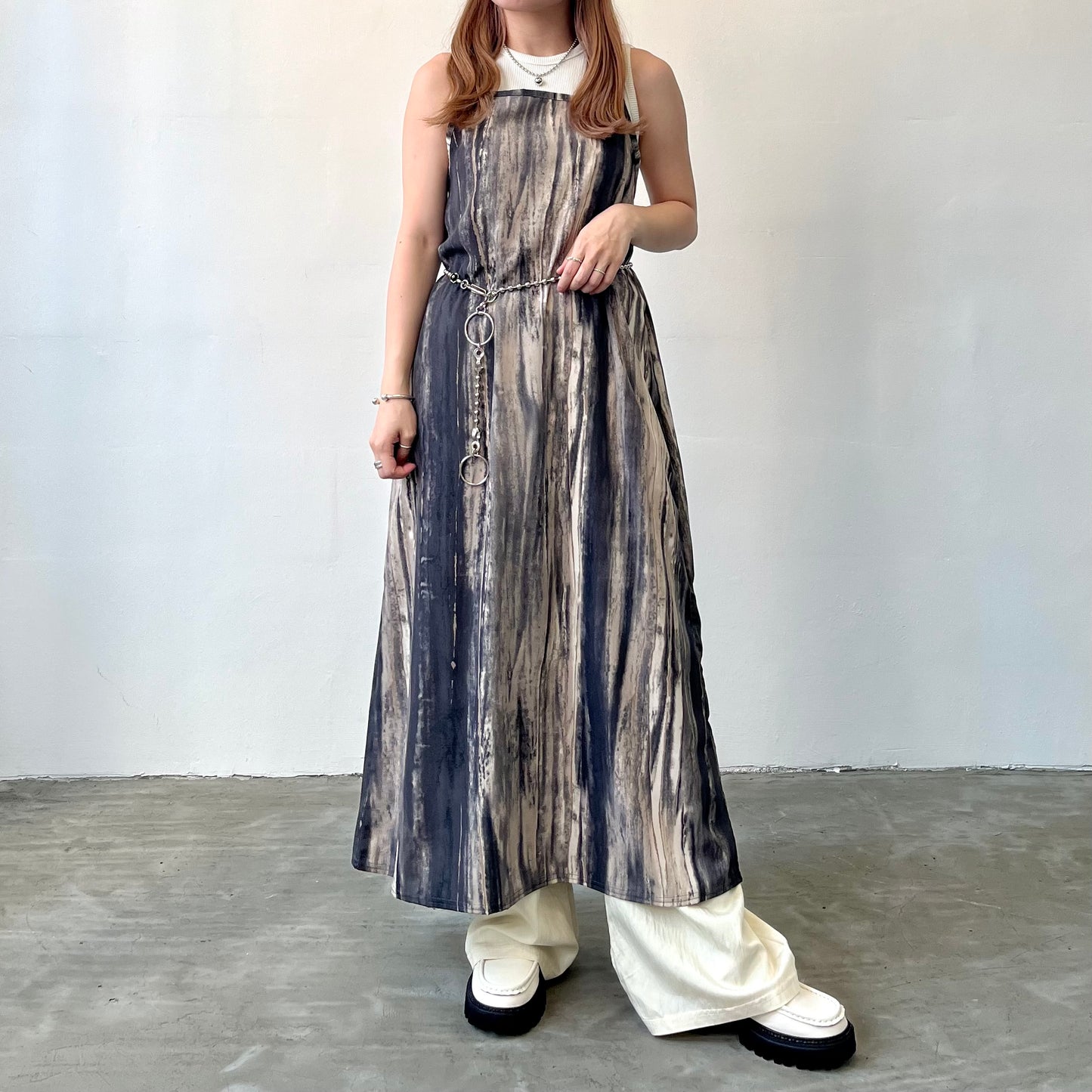 PT30- Soft Stripe Pants | Ivory | Blue