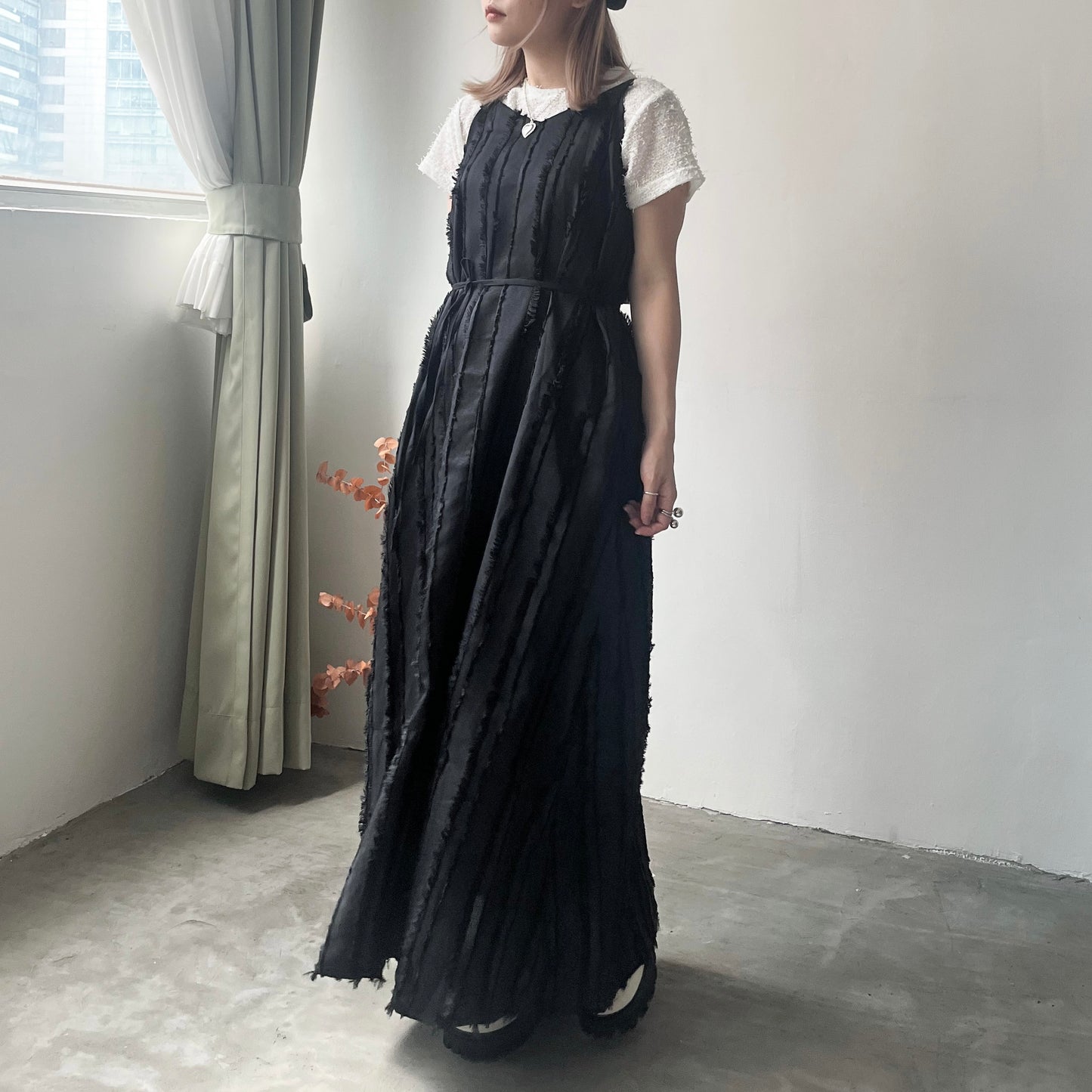 OP41- Soso One Piece Dress | Black