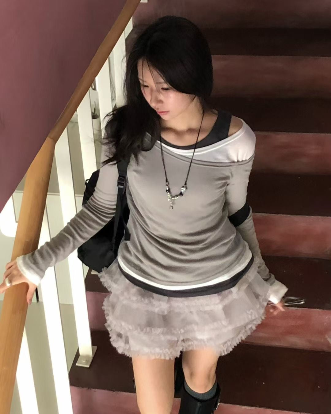 TP659- 3件裝Daily Top | Ivory | Grey | Deep Red