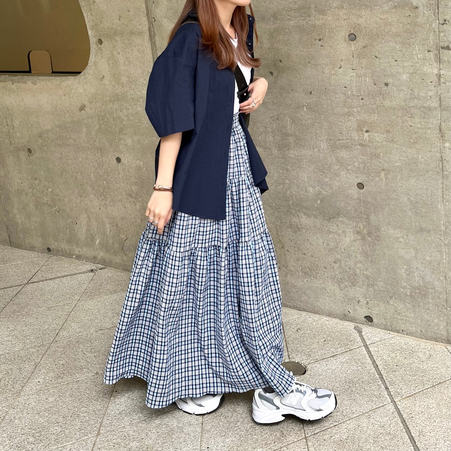 SK29 - Candy Color Checked Skirt | Pink | Blue | Green